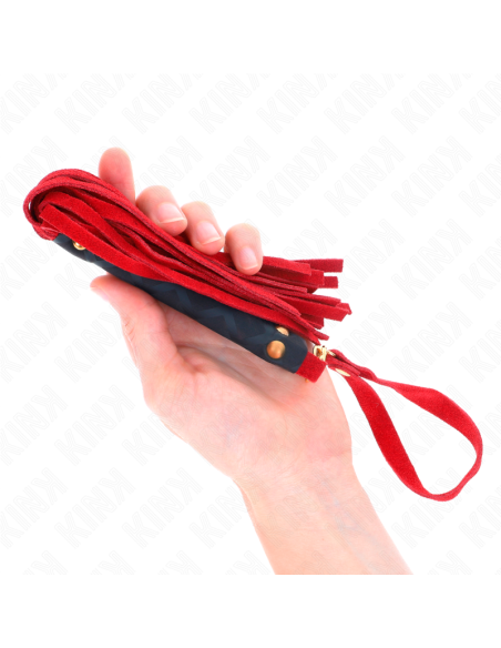 KINK - RED SUEDE MINI WHIP 30 CM