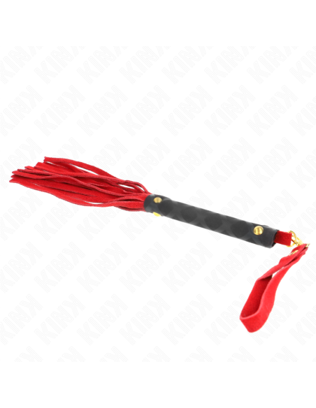 KINK - RED SUEDE MINI WHIP 30 CM