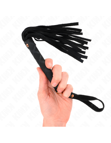 KINK - BLACK SUEDE MINI WHIP 30 CM