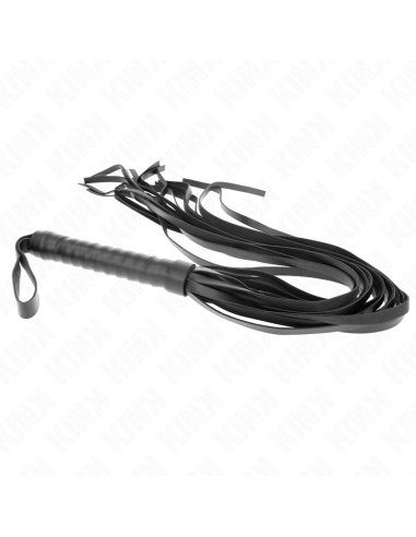 KINK - NEGRO SHORT HANDLE LONG TAIL WHIP 70 CM
