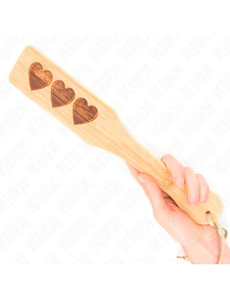 KINK - BAMBOO PALLET HEART DESIGN 32 X 5.5 CM