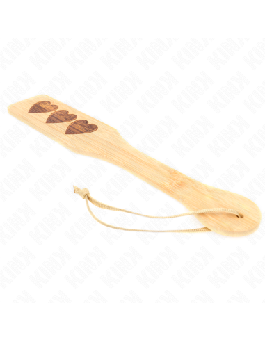 KINK - BAMBUKO PADĖKLAS ŠIRDELĖS FORMOS 32 X 5,5 CM