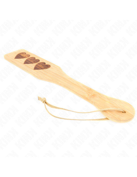 KINK - BAMBUKO PADĖKLAS ŠIRDELĖS FORMOS 32 X 5,5 CM