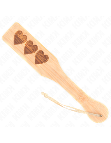 KINK - BAMBOO PALLET HEART DESIGN 32 X 5.5 CM
