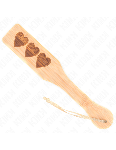 KINK - BAMBOO PALLET HEART DESIGN 32 X 5.5 CM