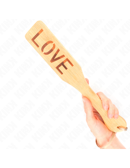 KINK - BAMBOO PALETTE WORD LOVE 32 X 5.5 CM