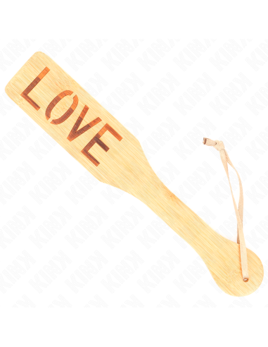 KINK - BAMBOO PALETTE WORD LOVE 32 X 5.5 CM