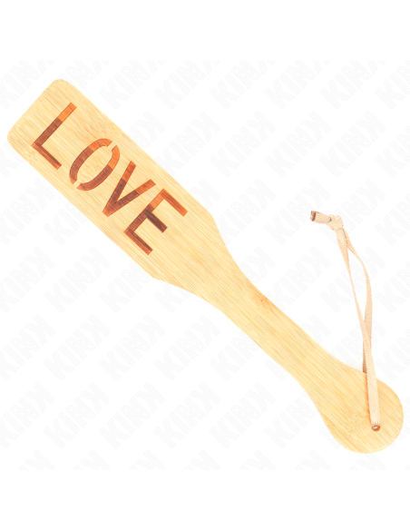 KINK - BAMBOO PALETTE WORD LOVE 32 X 5.5 CM