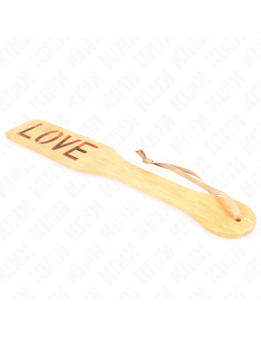 KINK - BAMBOO PALETTE WORD LOVE 32 X 5.5 CM