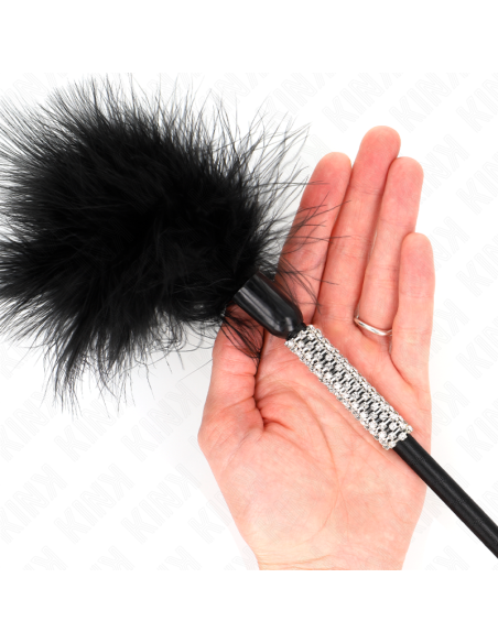 KINK - TICKLE FEATHERS WITH RHINESTONE HANDLE 50 CM