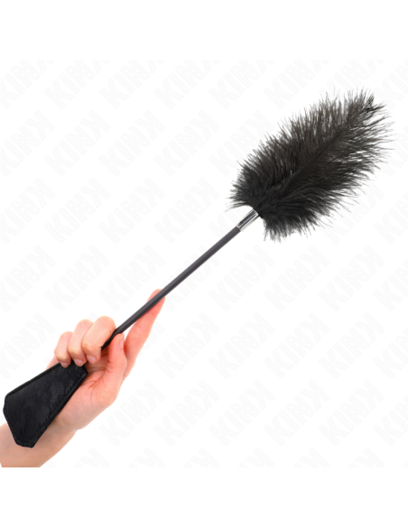 KINK - stručio plunksnos kutenimui su nėriniuotais padėklais 56 cm