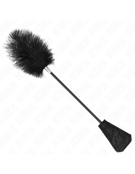 KINK - stručio plunksnos kutenimui su nėriniuotais padėklais 56 cm