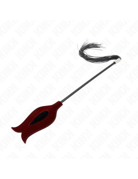 KINK - ROSE SHAPE SILICONE TASSEL WHIP 45 CM