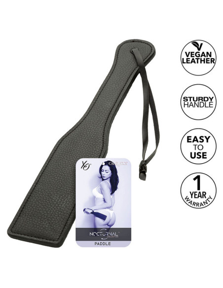 CALEXOTICS - NOCTURNAL PADDLE LEATHER BLACK