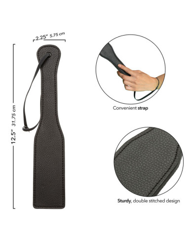 CALEXOTICS - NOCTURNAL PADDLE LEATHER BLACK