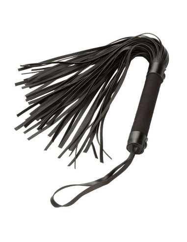 CALEXOTICS - NOCTURNAL FLOGGER LEATHER BLACK