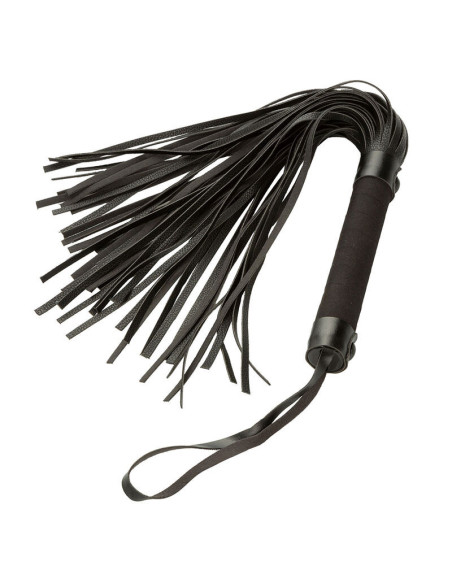 CALEXOTICS - NOCTURNAL FLOGGER LEATHER BLACK