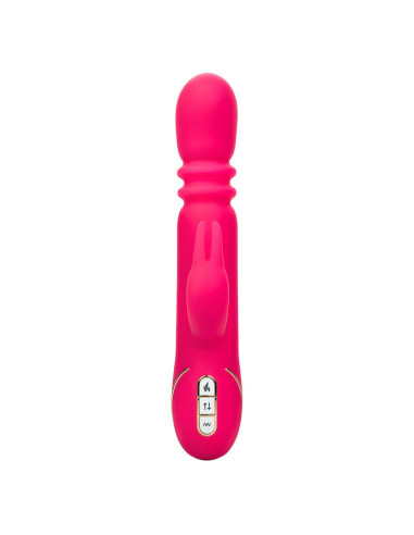 CALEXOTICS - JACK FANTASY TRIPLE HEATED VIBRATOR RABBIT PINK