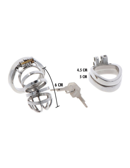 HIDDEN DESIRE - EXTREME CHASTITY COCK CAGE METAL