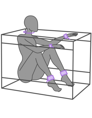 SECRET DOME - KINK CLUB LA NICHE CABIN PURPLE