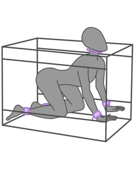 SECRET DOME - KINK CLUB LA NICHE CABIN PURPLE