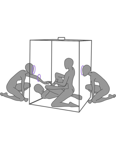 SECRET DOME - KINK CLUB CABIN SCANDALE PURPLE