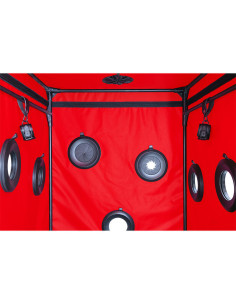 SECRET DOME - KINK CLUB CABIN SCANDALE BLACK and RED 2