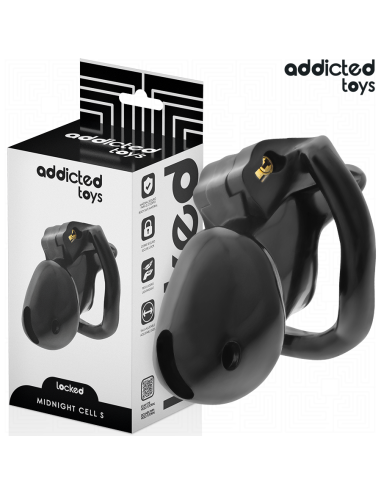 ADDICTED TOYS LOCKED - MINDNIGHT CELL PENIS CAGE SIZE S 4.8 CM