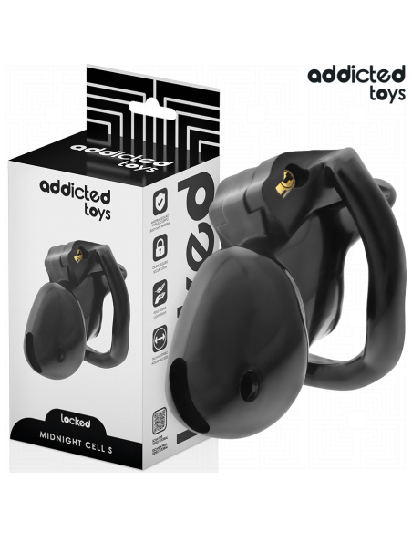 ADDICTED TOYS LOCKED - MINDNIGHT CELL PENIO NARVAS, S DYDIS 4,8 CM