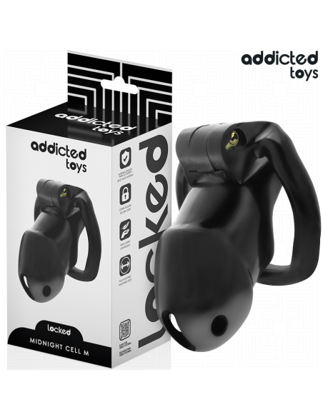 ADDICTED TOYS LOCKED - MINDNIGHT CELL PENIO NARVAS 4,2 CM DYDIS M