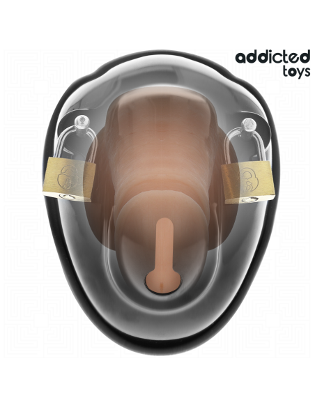 ADDICTED TOYS LOCKED - KEYLESS RESTRAINT PENIS CAGE 11.5 CM