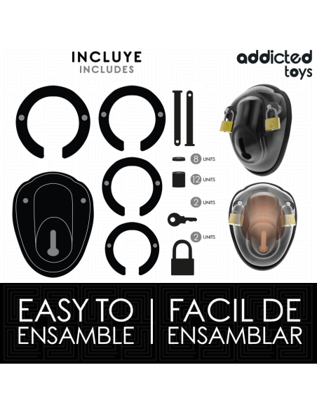 ADDICTED TOYS LOCKED - BE RAKTO VARPOS NARVAS 11,5 CM