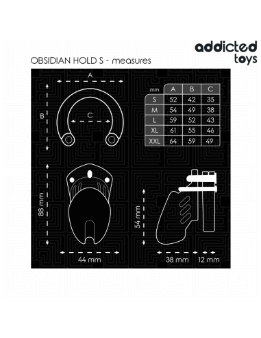 ADDICTED TOYS LOCKED - OBSIDIANINIS VARPOS NARVAS, S DYDIS