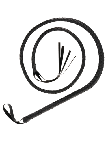 DARKNESS - BLACK BONDAGE WHIP 210CM