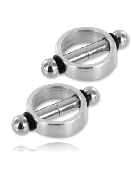 METAL HARD - MAGNETIC NIPPLE Clamps PAIR