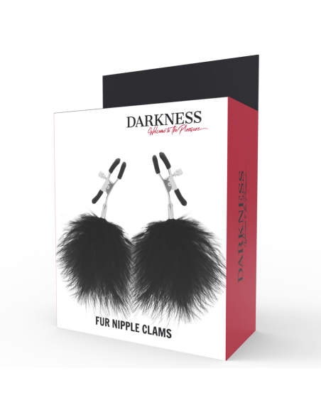 DARKNESS - POM-POM spenelių spaustukai 2 vnt.