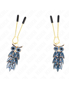 KINK - OWL PENDANT NIPPLE CLAMPS 6 CM 2
