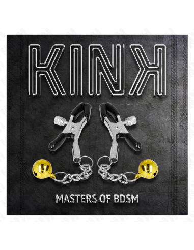 KINK - AUKSINIAI PAKABUKO SPENELIŲ LAIKIKLIAI JINGLE BELL 6 CM