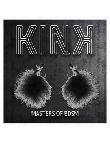 KINK - FEATHER NIPPLE CLAMP BLACK 7 CM