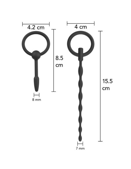 HIDDEN DESIRE - EXTREME STARTER URETHAL SOUND SET 2 UNITS