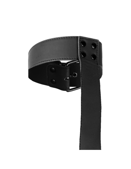 FETISH SUBMISSIVE BONDAGE - COLLAR and WRIST CUFFS BODY RESTRAINT SET