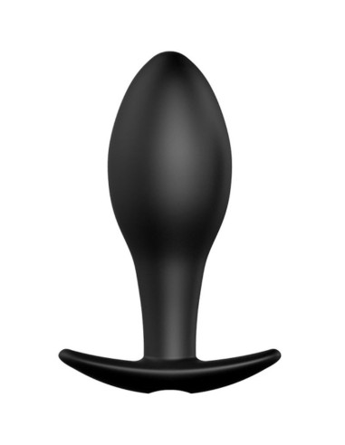 PRETTY LOVE - ANAL PLUG ANCHOR FORM SILICONE 12 VIBRATION MODES BLACK