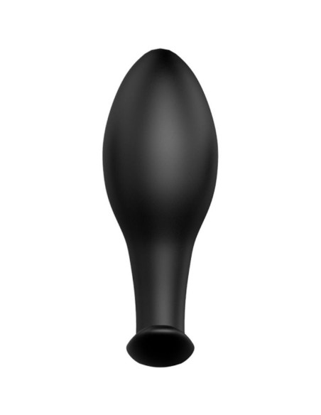 PRETTY LOVE - ANAL PLUG ANCHOR FORM SILICONE 12 VIBRATION MODES BLACK