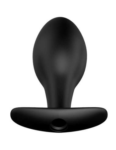 PRETTY LOVE - ANAL PLUG ANCHOR FORM SILICONE 12 VIBRATION MODES BLACK