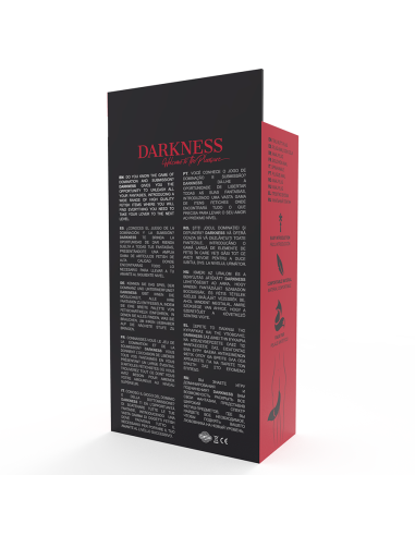 DARKNESS - SILICONE ANAL PLUG WITH WHITE TAIL