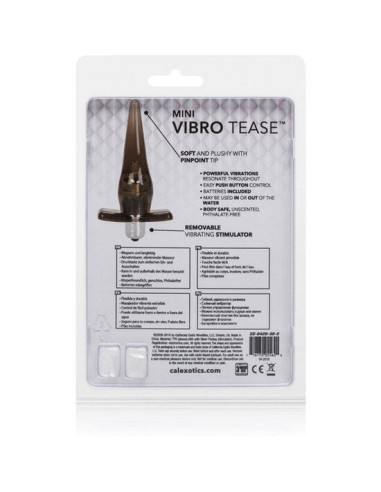 CALEXOTICS - MINI VIBRO TEASE BLACK