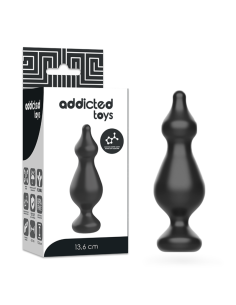 ADDICTED TOYS - ANALINIS SEKSUALINIS KAIŠTIS 13,6 CM JUODAS 2
