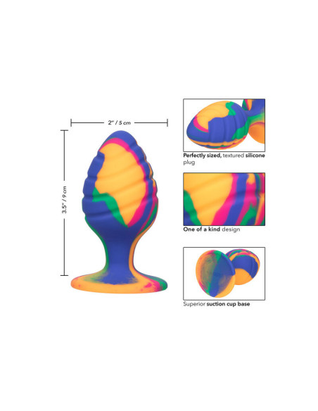 CALEXOTICS - CHEEKY LARGUE SWIRL PLUG ANAL