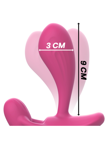 INTENSE - SHELLY PLUG ANAL REMOTE CONTROL PINK