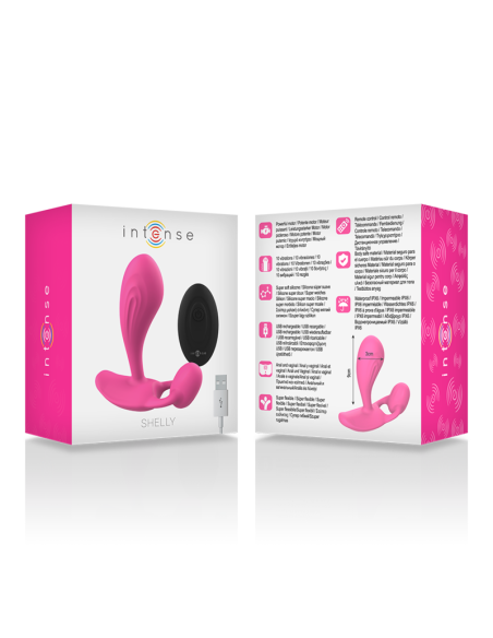 INTENSE - SHELLY PLUG ANAL REMOTE CONTROL PINK